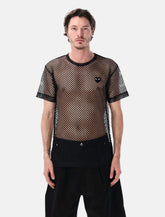 Comme des Garçons Play mesh T-shirt - | Spazio Pritelli