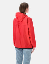 Comme des Garçons Play waterproof hooded K-Way nylon jacket - | Spazio Pritelli