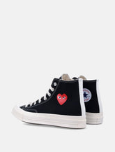 Comme des Garçons Play x Converse high-top sneakers with heart - | Spazio Pritelli