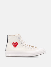 Comme des Garçons Play x Converse high-top sneakers with heart - | Spazio Pritelli