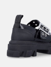 Ganni Cleated ballerina shoes - | Spazio Pritelli