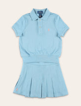 Polo Ralph Lauren girl's polo shirt & skort set - | Spazio Pritelli