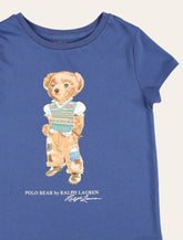 Polo Ralph Lauren girl's Polo Bear tiered dress - | Spazio Pritelli