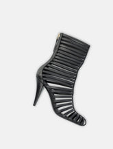 Givenchy Cage Leather Boots black - | Spazio Pritelli