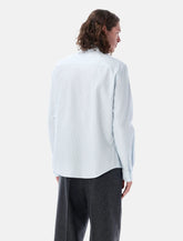 Ami Paris striped Ami De Coeur shirt - | Spazio Pritelli