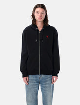 Ami Paris Ami de Coeur zipped hoodie - | Spazio Pritelli