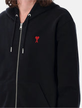Ami Paris Ami de Coeur zipped hoodie - | Spazio Pritelli