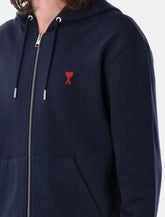 Ami Paris Ami de Coeur zipped hoodie - | Spazio Pritelli