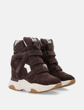 Isabel Marant Balskee Suede Sneakers - | Spazio Pritelli