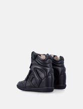 Isabel Marant Bekett Leather Wedge Sneakers - | Spazio Pritelli