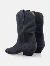 Isabel Marant suede Duerto cowboy boots - | Spazio Pritelli