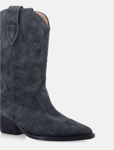 Isabel Marant suede Duerto cowboy boots - | Spazio Pritelli