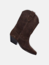 Isabel Marant suede Duerto cowboy boots - | Spazio Pritelli
