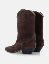 Isabel Marant suede Duerto cowboy boots - | Spazio Pritelli