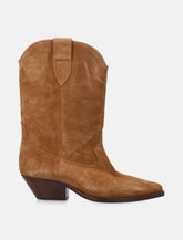 Isabel Marant suede Duerto cowboy boots - | Spazio Pritelli
