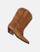 Isabel Marant suede Duerto cowboy boots - | Spazio Pritelli