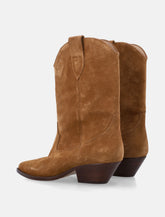 Isabel Marant suede Duerto cowboy boots - | Spazio Pritelli
