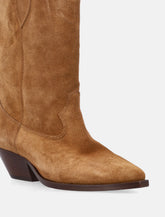 Isabel Marant suede Duerto cowboy boots - | Spazio Pritelli