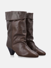 Isabel Marant leather Dalby boots - | Spazio Pritelli