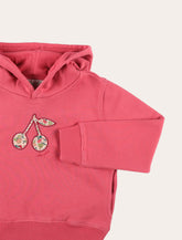 Bonpoint Tita girls' cherry hoodie - | Spazio Pritelli
