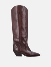 Isabel Marant leather Denvee boots - | Spazio Pritelli