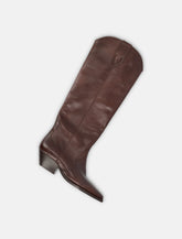 Isabel Marant leather Denvee boots - | Spazio Pritelli