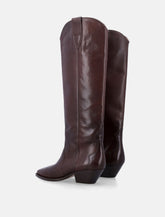 Isabel Marant leather Denvee boots - | Spazio Pritelli