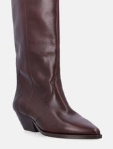 Isabel Marant leather Denvee boots - | Spazio Pritelli