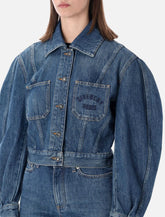 Giacca Cocoon in denim Givenchy - | Spazio Pritelli