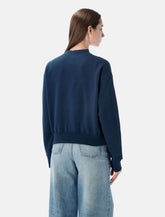 Chloé Varsity logo cotton sweatshirt - | Spazio Pritelli