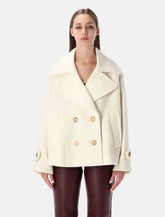Cappotto bianco corto Chloé in lana - | Spazio Pritelli