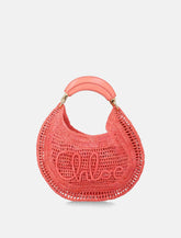 Chloé Summer Banana raffia hobo bag - | Spazio Pritelli