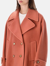 Cappotto rosa corto Chloé in lana - | Spazio Pritelli