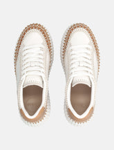 Chloé Nama wedge leather woman's sneakers - | Spazio Pritelli