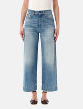 Chloé high-rise cropped wide-leg jeans - | Spazio Pritelli