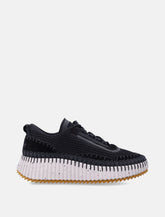 Chloé Nama women’s sneakers in mesh and suede - | Spazio Pritelli