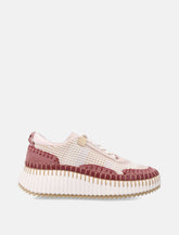 Chloé Nama women’s sneakers in mesh and suede - | Spazio Pritelli