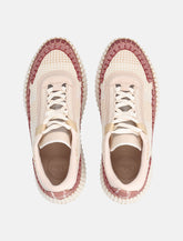 Chloé Nama women’s sneakers in mesh and suede - | Spazio Pritelli