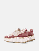 Chloé Nama women’s sneakers in mesh and suede - | Spazio Pritelli