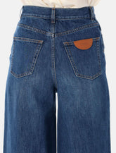 Chloé Wide-leg organic cotton jeans - | Spazio Pritelli
