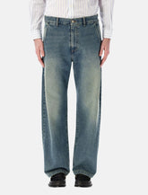MFpen straight cut organic denim jeans - | Spazio Pritelli