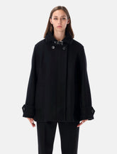 Lanvin short wool coat - | Spazio Pritelli