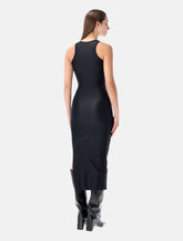 Coperni black fitted racer tank dress - | Spazio Pritelli
