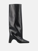 Coperni Bridge leather knee-high boot - | Spazio Pritelli