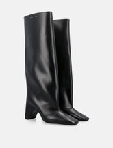Coperni Bridge leather knee-high boot - | Spazio Pritelli