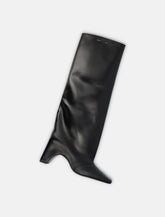 Coperni Bridge leather knee-high boot - | Spazio Pritelli