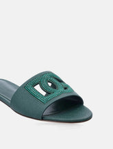 Dolce & Gabbana crystal embellished flat - | Spazio Pritelli