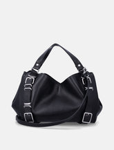 Diesel medium black leather bag - | Spazio Pritelli