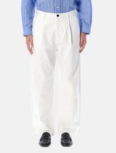 Still By Hand wide leg denim pants - | Spazio Pritelli