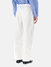 Still By Hand wide leg denim pants - | Spazio Pritelli
